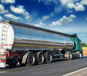 Automotive fuel tankers shipping fuel.